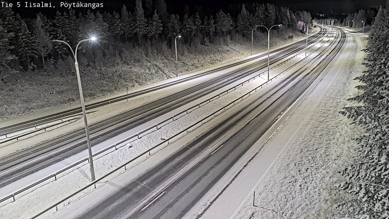 Kelikamerat Kuva Tie 5 Iisalmi, Pöytäkangas, Iisalmi, Pohjois-Savo