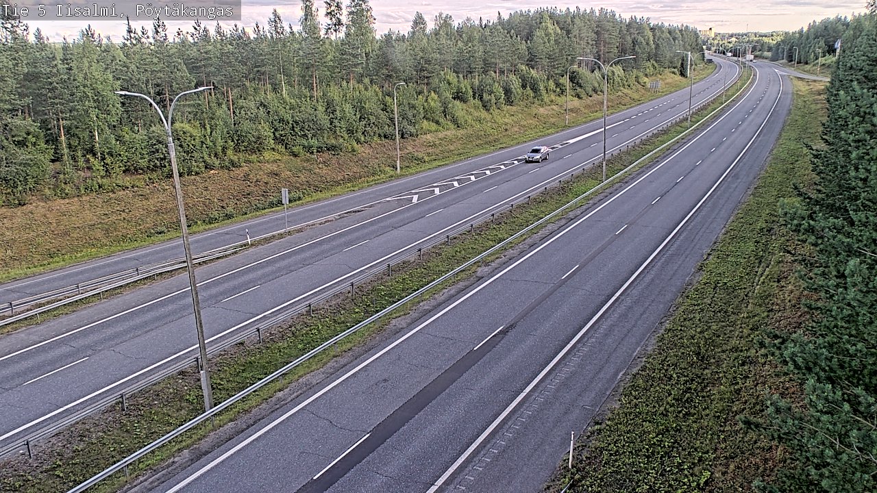 Kelikamerat Kuva Tie 5 Iisalmi, Pöytäkangas, Iisalmi, Pohjois-Savo