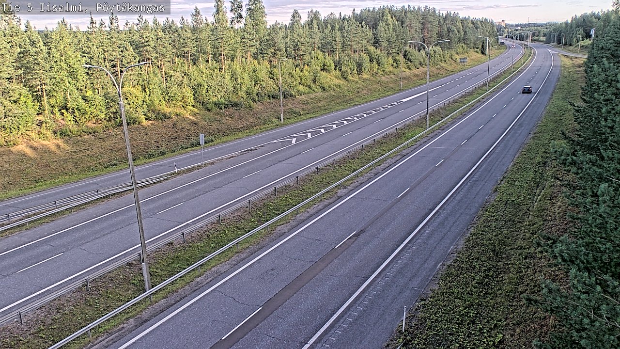 Kelikamerat Kuva Tie 5 Iisalmi, Pöytäkangas, Iisalmi, Pohjois-Savo