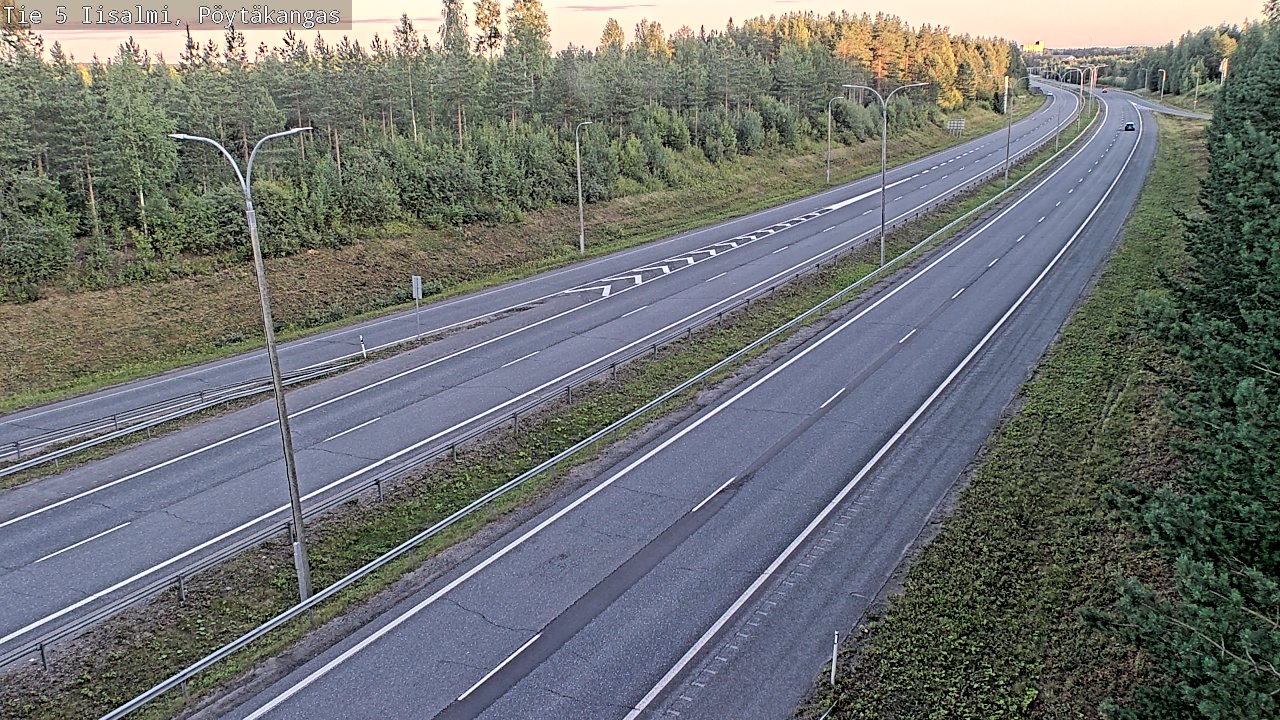 Kelikamerat Kuva Tie 5 Iisalmi, Pöytäkangas, Iisalmi, Pohjois-Savo