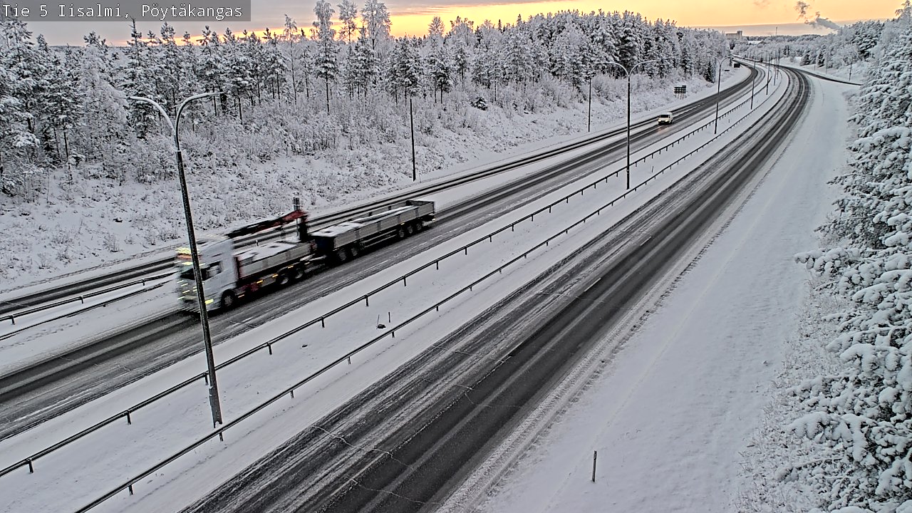 Kelikamerat Kuva Tie 5 Iisalmi, Pöytäkangas, Iisalmi, Pohjois-Savo