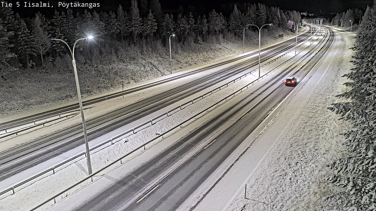 Kelikamerat Kuva Tie 5 Iisalmi, Pöytäkangas, Iisalmi, Pohjois-Savo