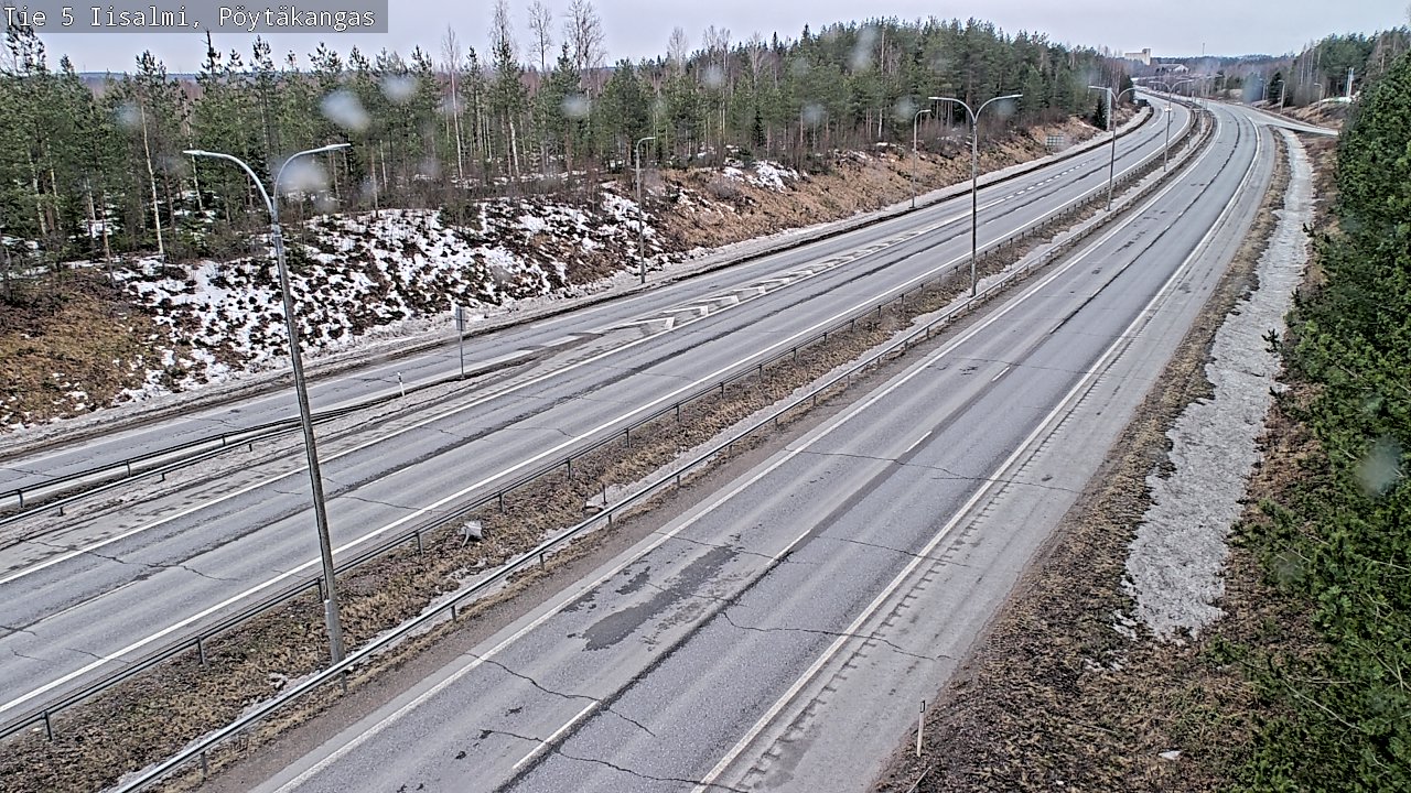 Kelikamerat Kuva Tie 5 Iisalmi, Pöytäkangas, Iisalmi, Pohjois-Savo