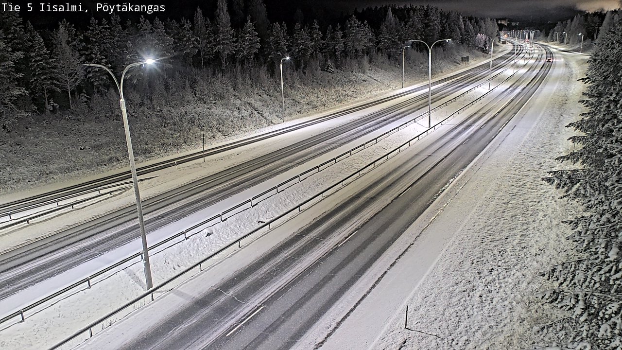 Kelikamerat Kuva Tie 5 Iisalmi, Pöytäkangas, Iisalmi, Pohjois-Savo