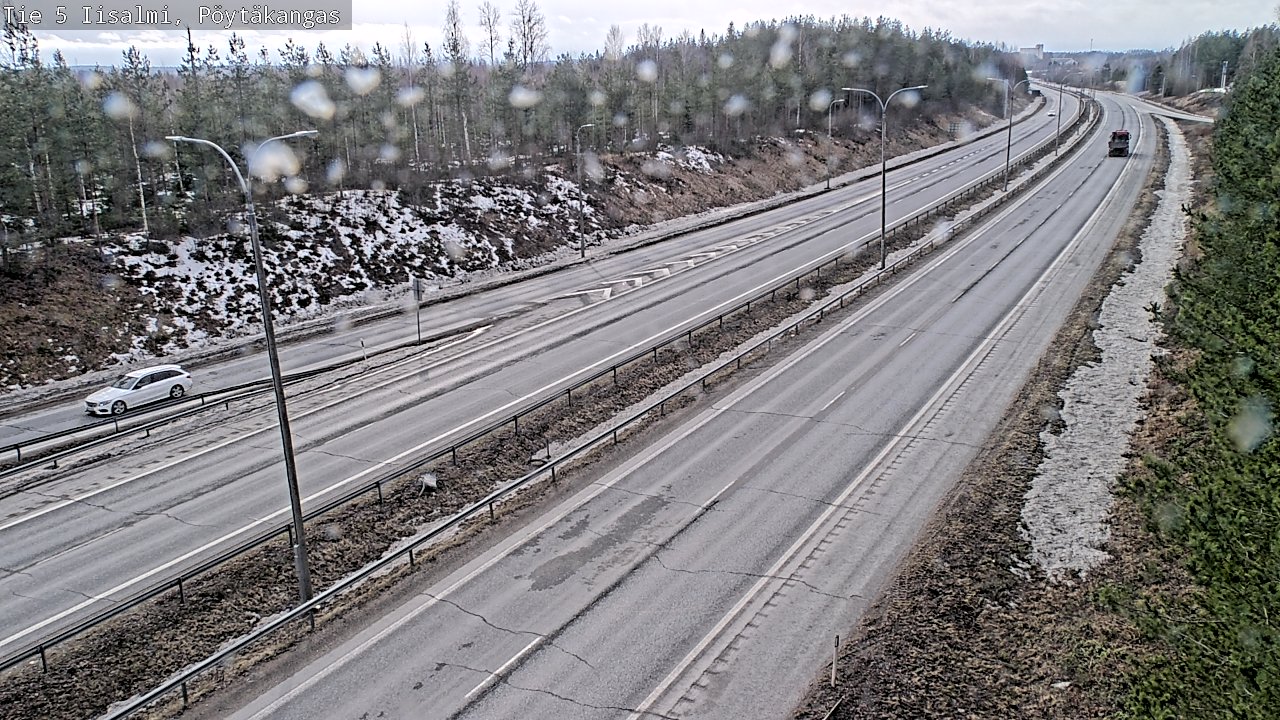 Kelikamerat Kuva Tie 5 Iisalmi, Pöytäkangas, Iisalmi, Pohjois-Savo