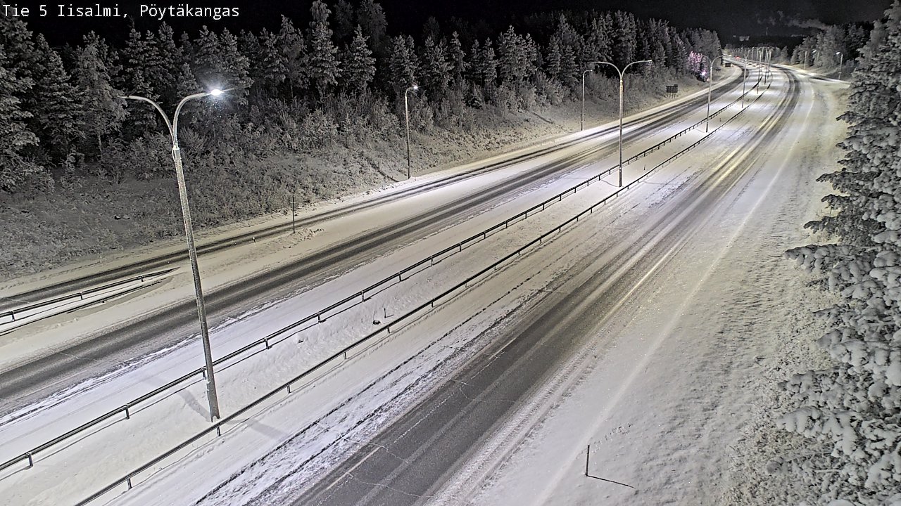 Kelikamerat Kuva Tie 5 Iisalmi, Pöytäkangas, Iisalmi, Pohjois-Savo