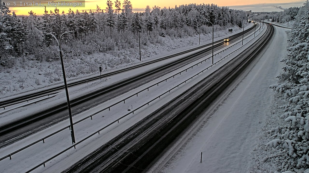 Kelikamerat Kuva Tie 5 Iisalmi, Pöytäkangas, Iisalmi, Pohjois-Savo