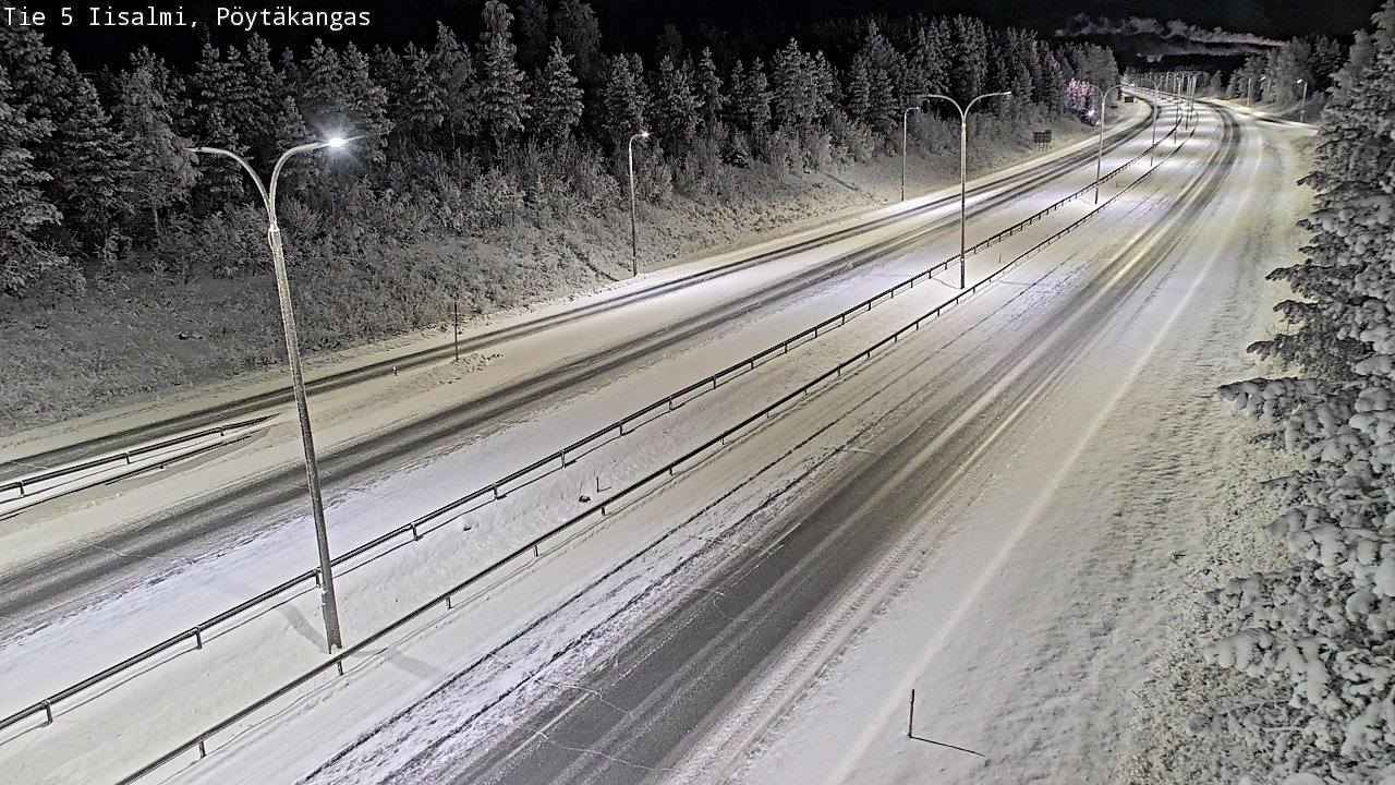 Kelikamerat Kuva Tie 5 Iisalmi, Pöytäkangas, Iisalmi, Pohjois-Savo
