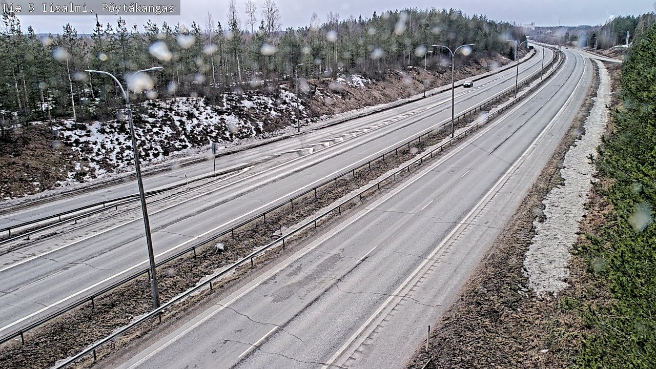 Kelikamerat Kuva Tie 5 Iisalmi, Pöytäkangas, Iisalmi, Pohjois-Savo