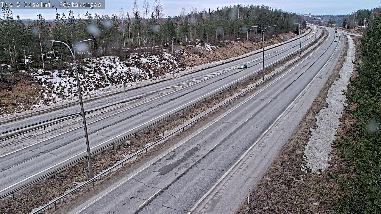 Kelikamerat Kuva Tie 5 Iisalmi, Pöytäkangas, Iisalmi, Pohjois-Savo