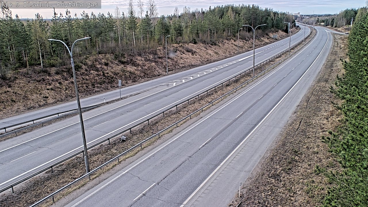 Kelikamerat Kuva Tie 5 Iisalmi, Pöytäkangas, Iisalmi, Pohjois-Savo
