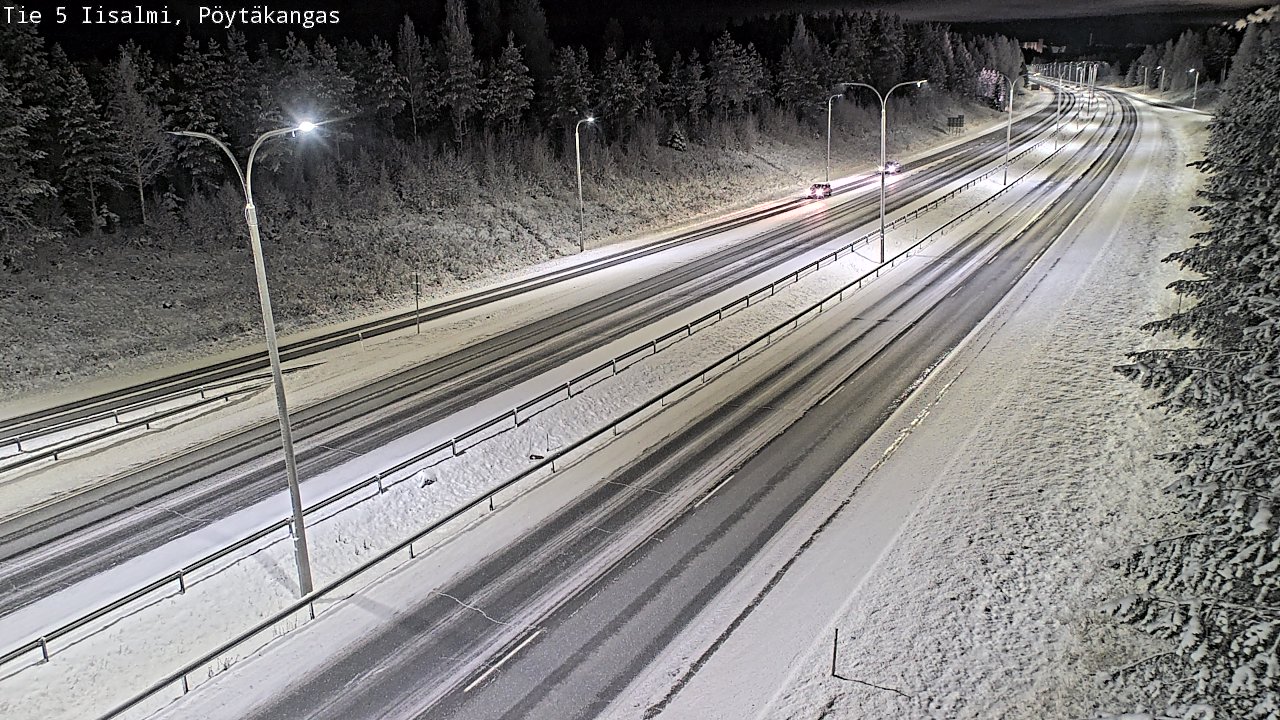 Kelikamerat Kuva Tie 5 Iisalmi, Pöytäkangas, Iisalmi, Pohjois-Savo