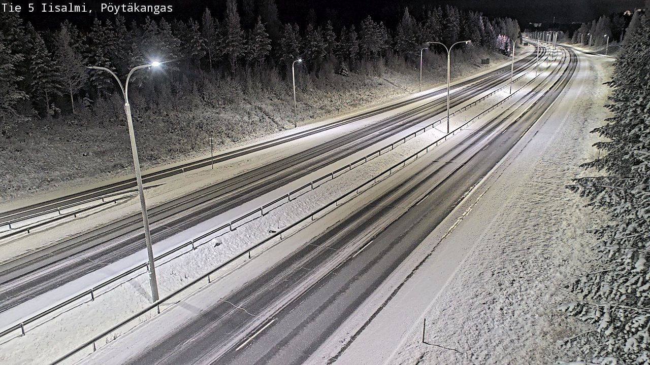 Kelikamerat Kuva Tie 5 Iisalmi, Pöytäkangas, Iisalmi, Pohjois-Savo