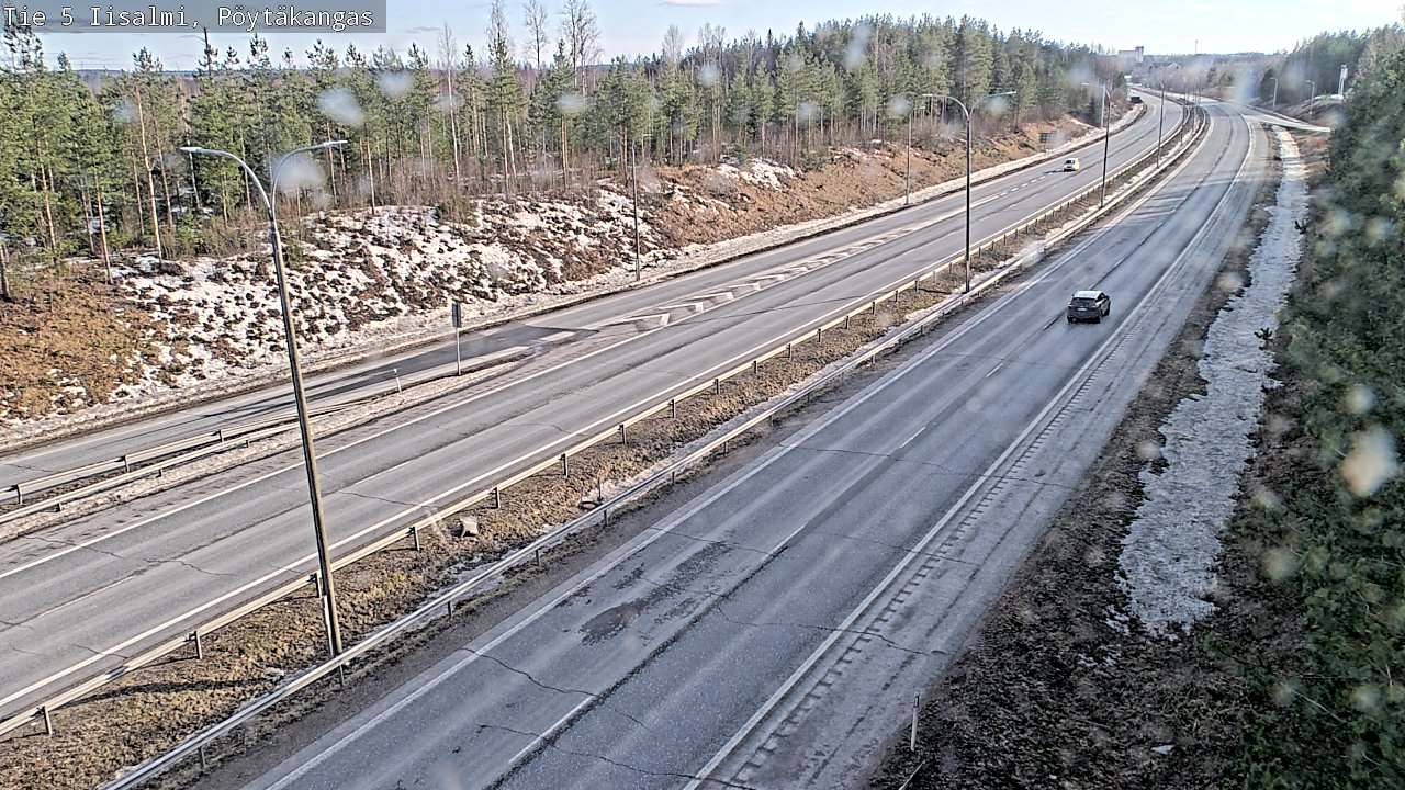 Kelikamerat Kuva Tie 5 Iisalmi, Pöytäkangas, Iisalmi, Pohjois-Savo