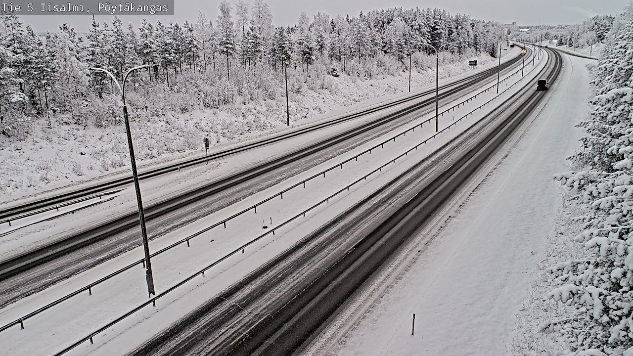 Kelikamerat Kuva Tie 5 Iisalmi, Pöytäkangas, Iisalmi, Pohjois-Savo