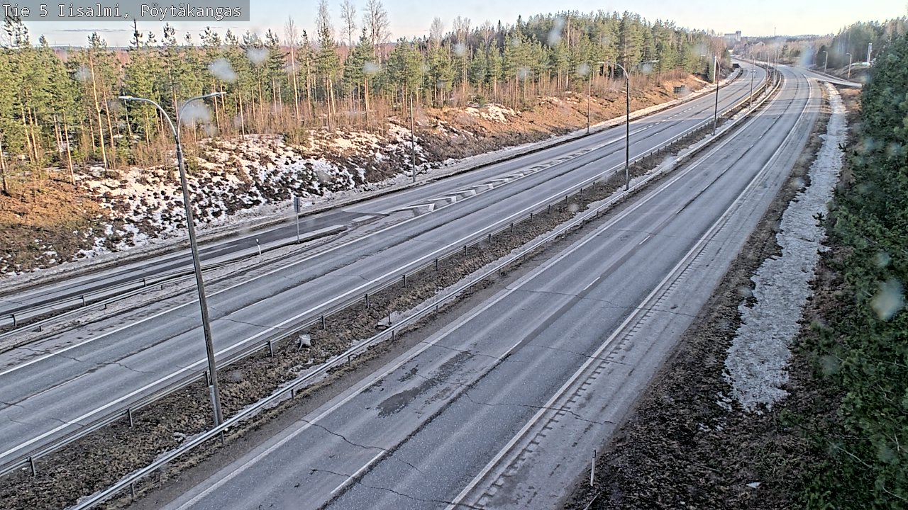 Kelikamerat Kuva Tie 5 Iisalmi, Pöytäkangas, Iisalmi, Pohjois-Savo