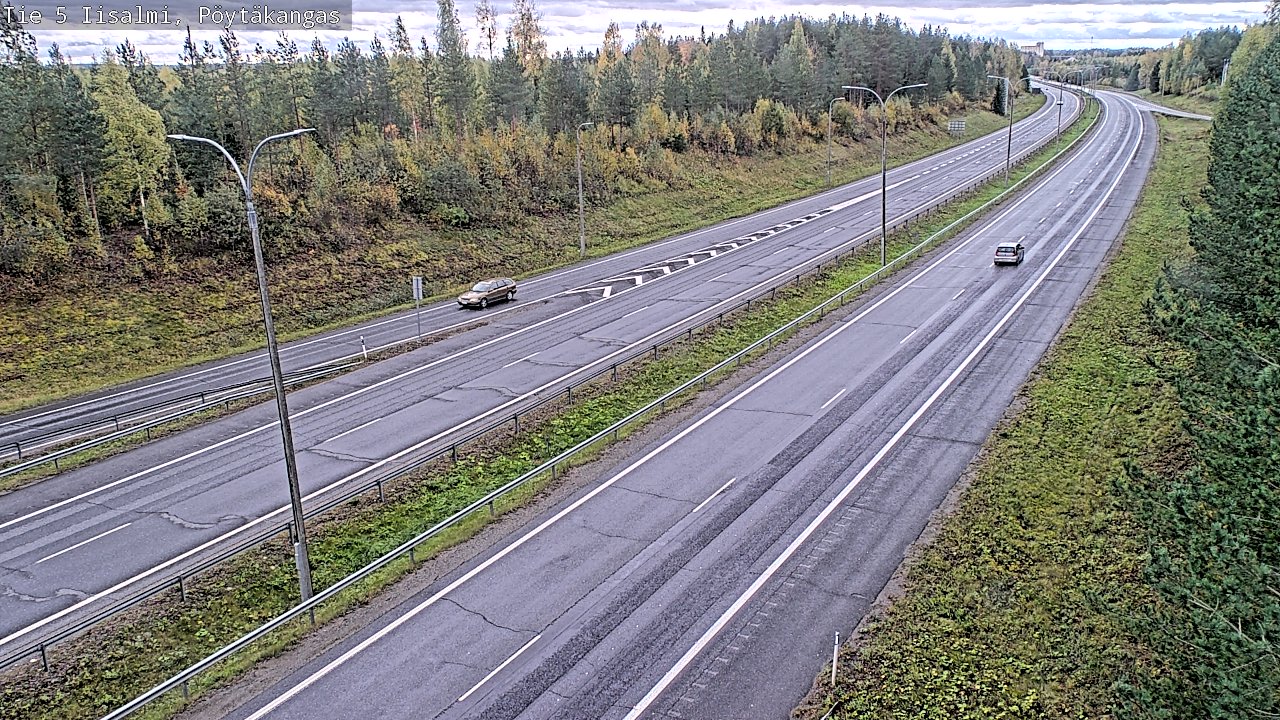 Kelikamerat Kuva Tie 5 Iisalmi, Pöytäkangas, Iisalmi, Pohjois-Savo
