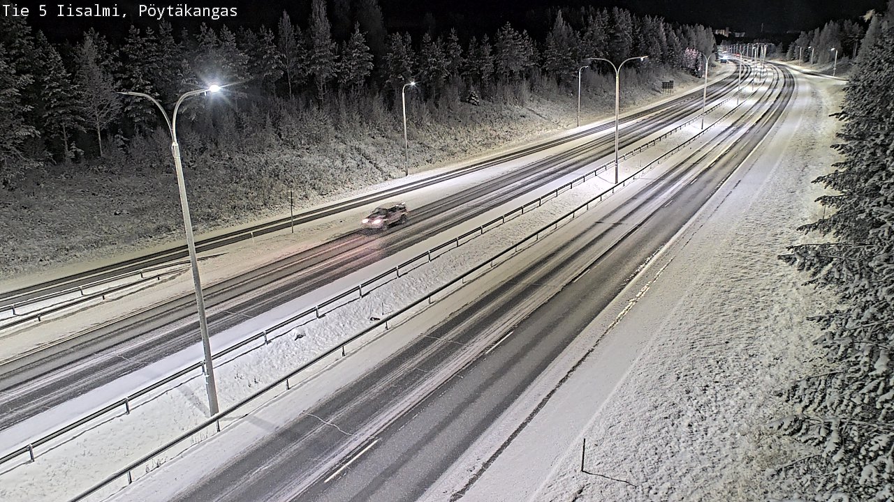 Kelikamerat Kuva Tie 5 Iisalmi, Pöytäkangas, Iisalmi, Pohjois-Savo