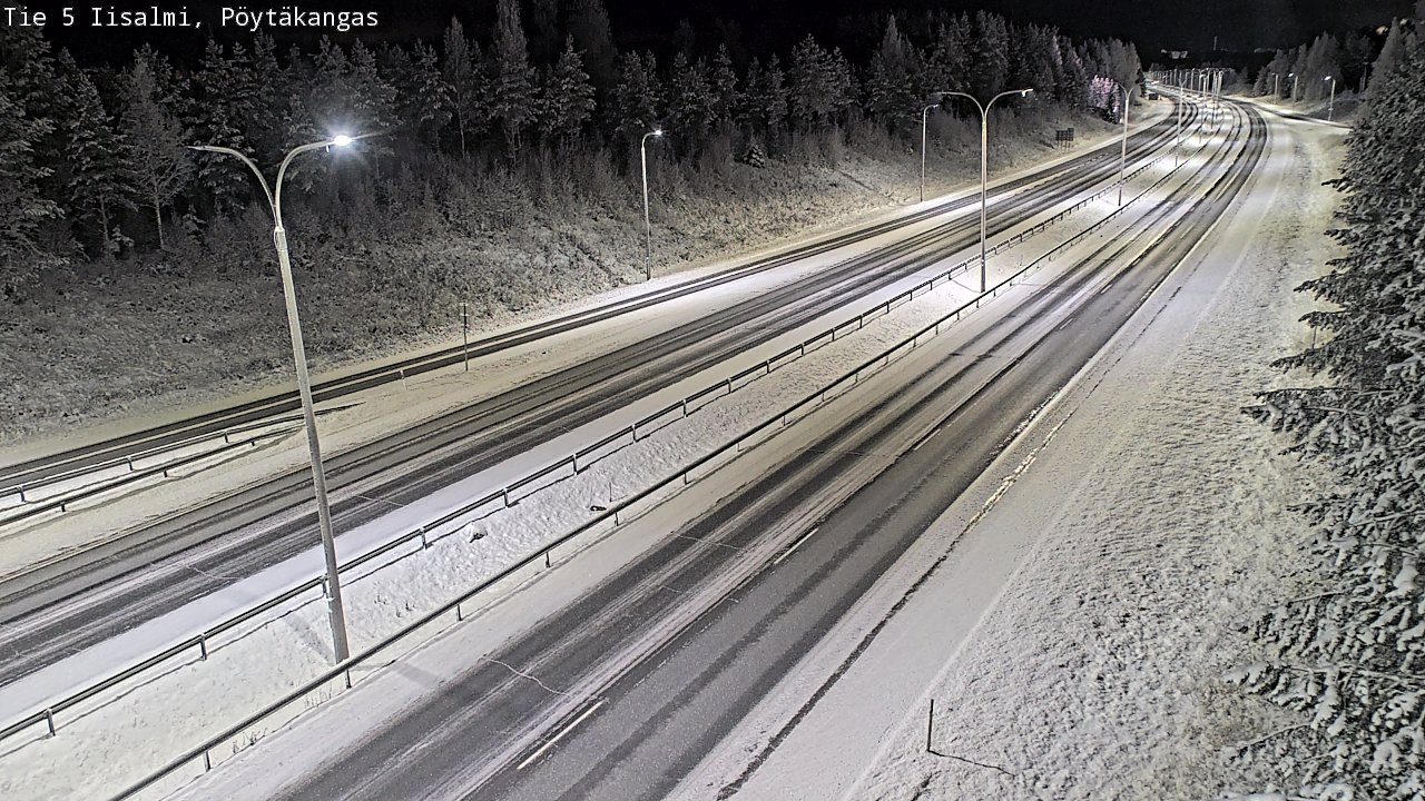 Kelikamerat Kuva Tie 5 Iisalmi, Pöytäkangas, Iisalmi, Pohjois-Savo