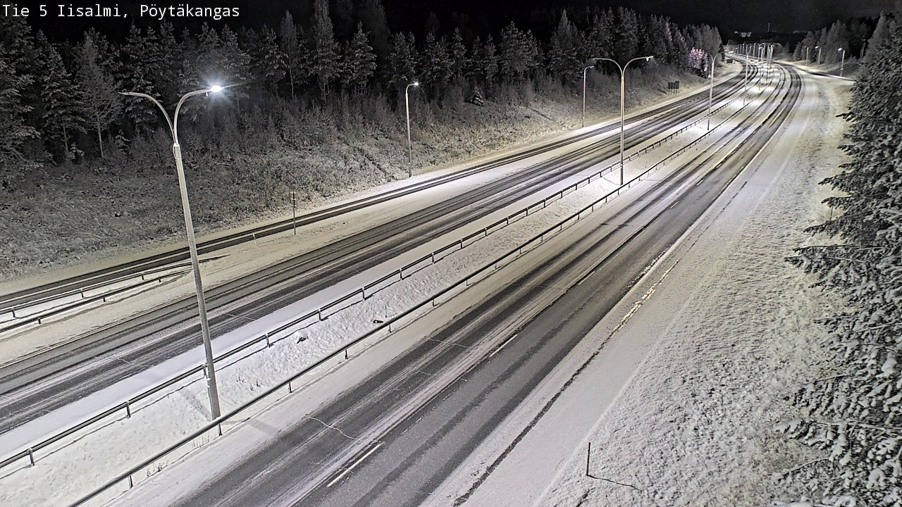 Kelikamerat Kuva Tie 5 Iisalmi, Pöytäkangas, Iisalmi, Pohjois-Savo