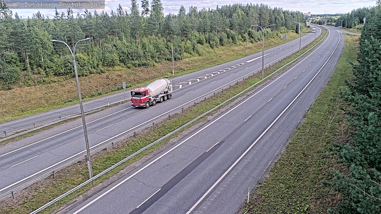 Kelikamerat Kuva Tie 5 Iisalmi, Pöytäkangas, Iisalmi, Pohjois-Savo