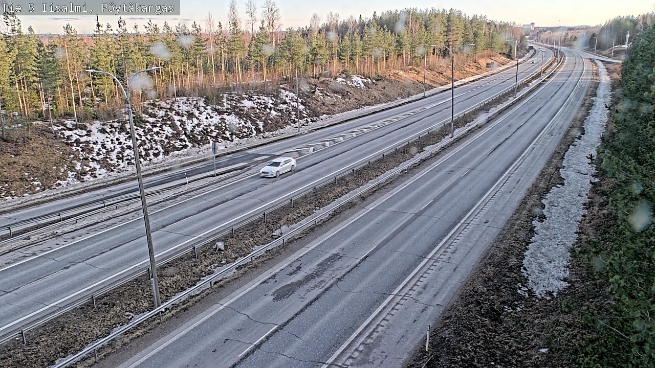 Kelikamerat Kuva Tie 5 Iisalmi, Pöytäkangas, Iisalmi, Pohjois-Savo