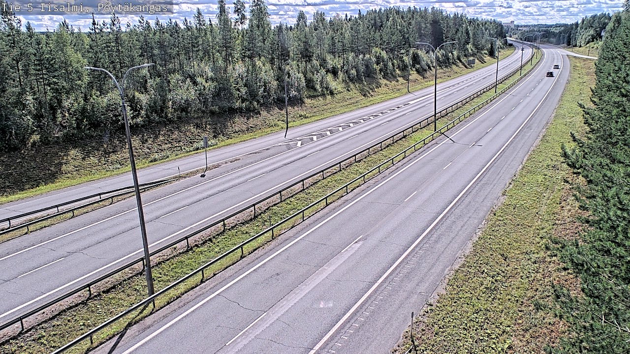 Kelikamerat Kuva Tie 5 Iisalmi, Pöytäkangas, Iisalmi, Pohjois-Savo
