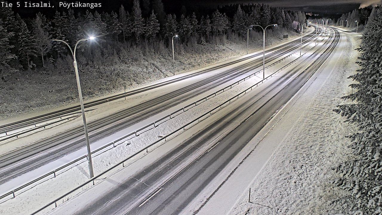 Kelikamerat Kuva Tie 5 Iisalmi, Pöytäkangas, Iisalmi, Pohjois-Savo