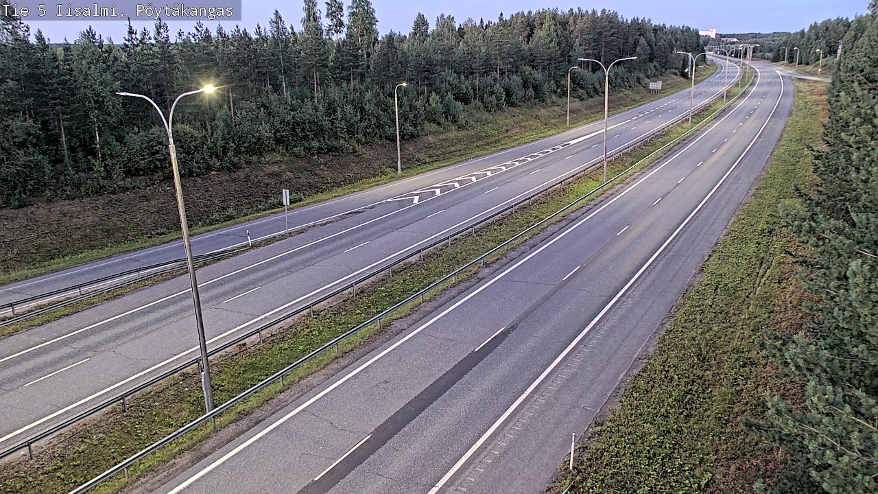 Kelikamerat Kuva Tie 5 Iisalmi, Pöytäkangas, Iisalmi, Pohjois-Savo