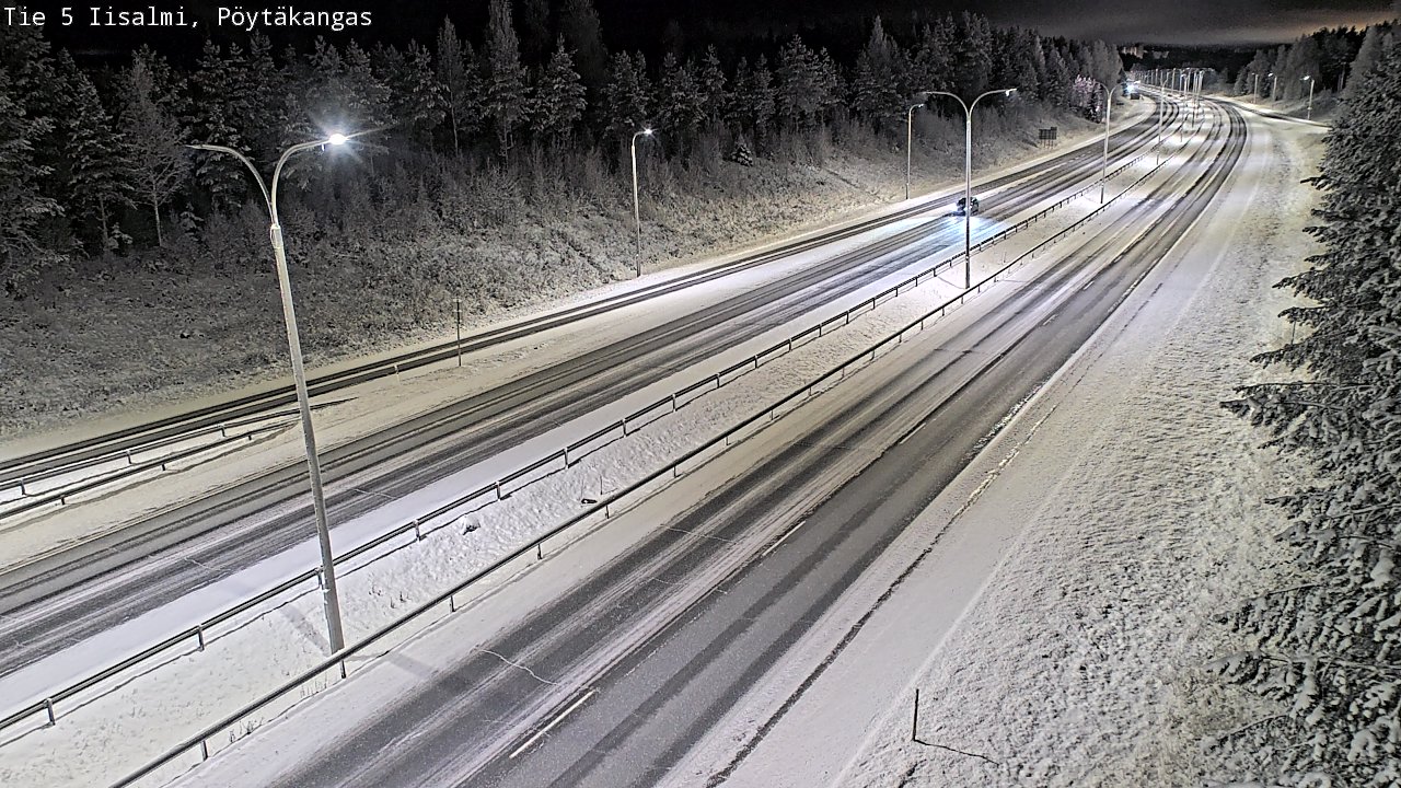 Kelikamerat Kuva Tie 5 Iisalmi, Pöytäkangas, Iisalmi, Pohjois-Savo