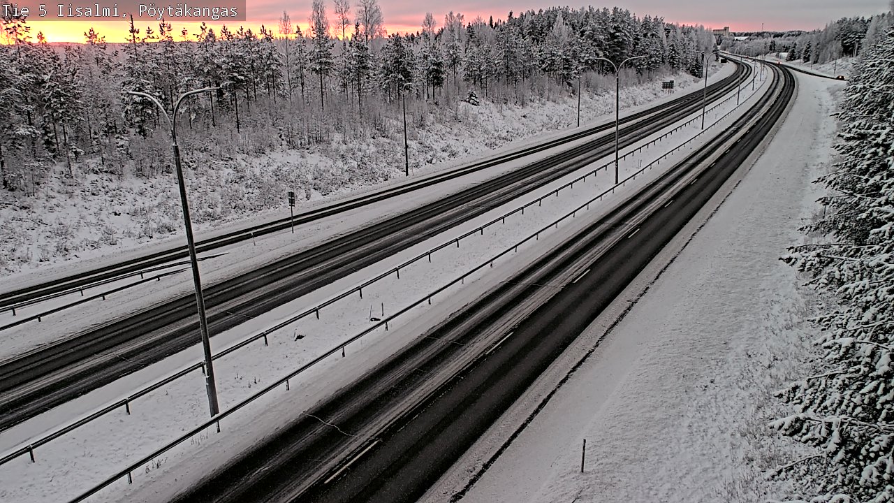 Kelikamerat Kuva Tie 5 Iisalmi, Pöytäkangas, Iisalmi, Pohjois-Savo