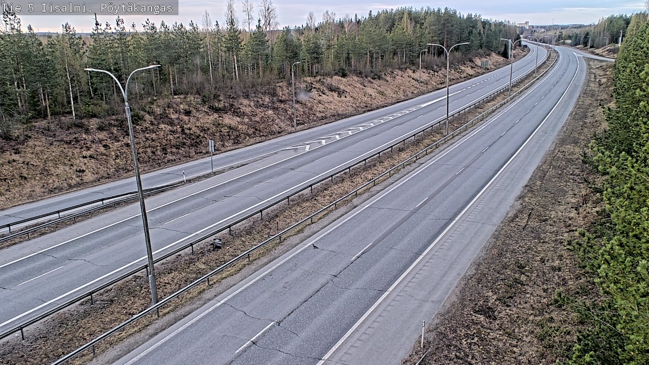 Kelikamerat Kuva Tie 5 Iisalmi, Pöytäkangas, Iisalmi, Pohjois-Savo
