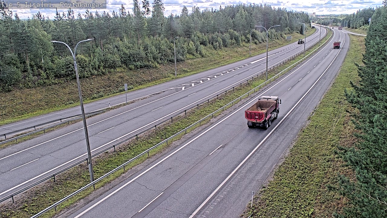 Kelikamerat Kuva Tie 5 Iisalmi, Pöytäkangas, Iisalmi, Pohjois-Savo