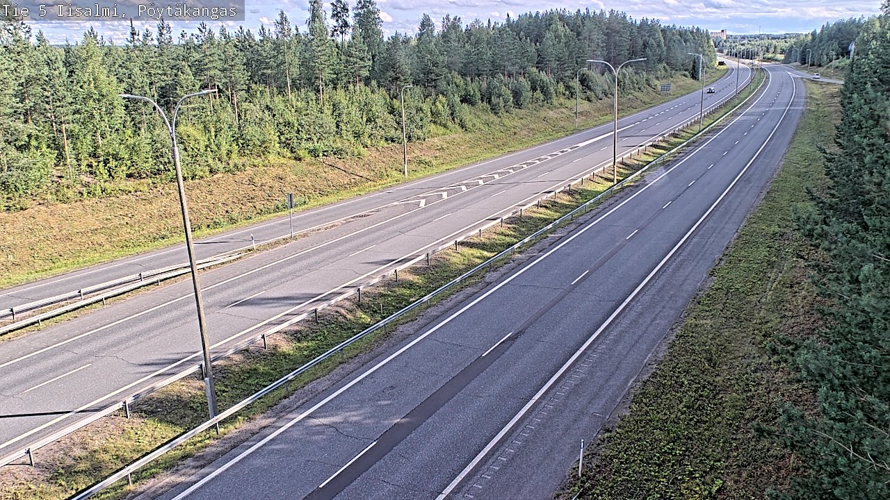 Kelikamerat Kuva Tie 5 Iisalmi, Pöytäkangas, Iisalmi, Pohjois-Savo
