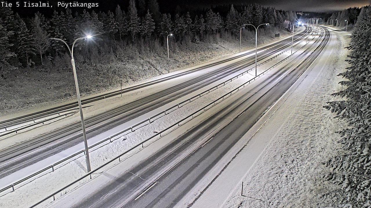 Kelikamerat Kuva Tie 5 Iisalmi, Pöytäkangas, Iisalmi, Pohjois-Savo