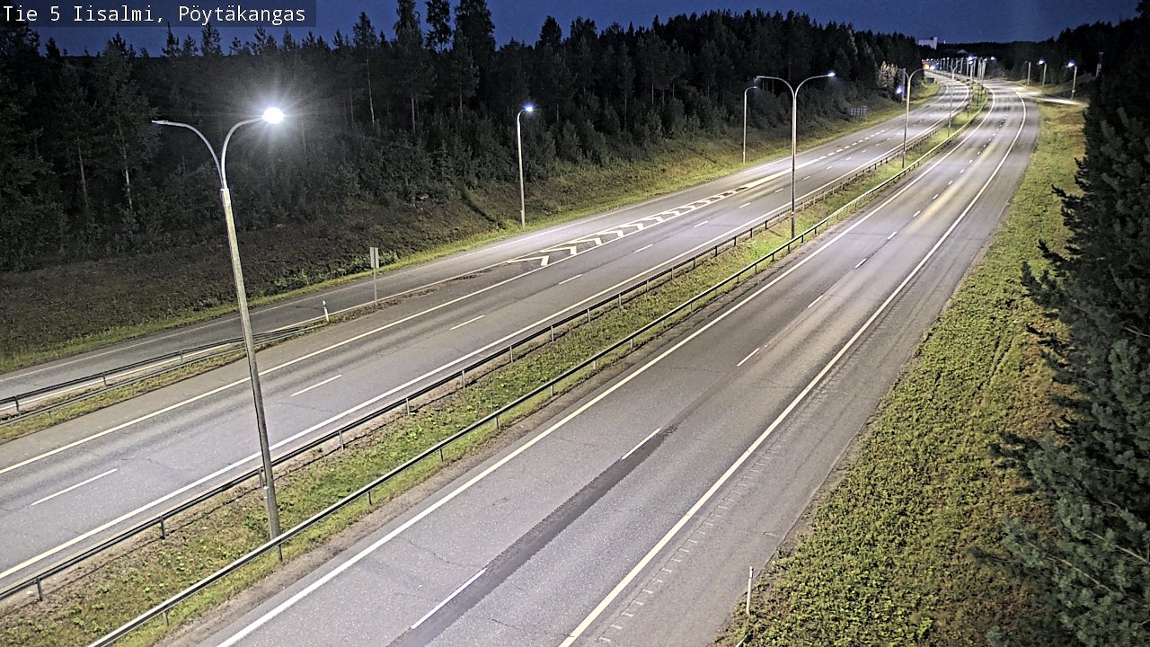 Kelikamerat Kuva Tie 5 Iisalmi, Pöytäkangas, Iisalmi, Pohjois-Savo