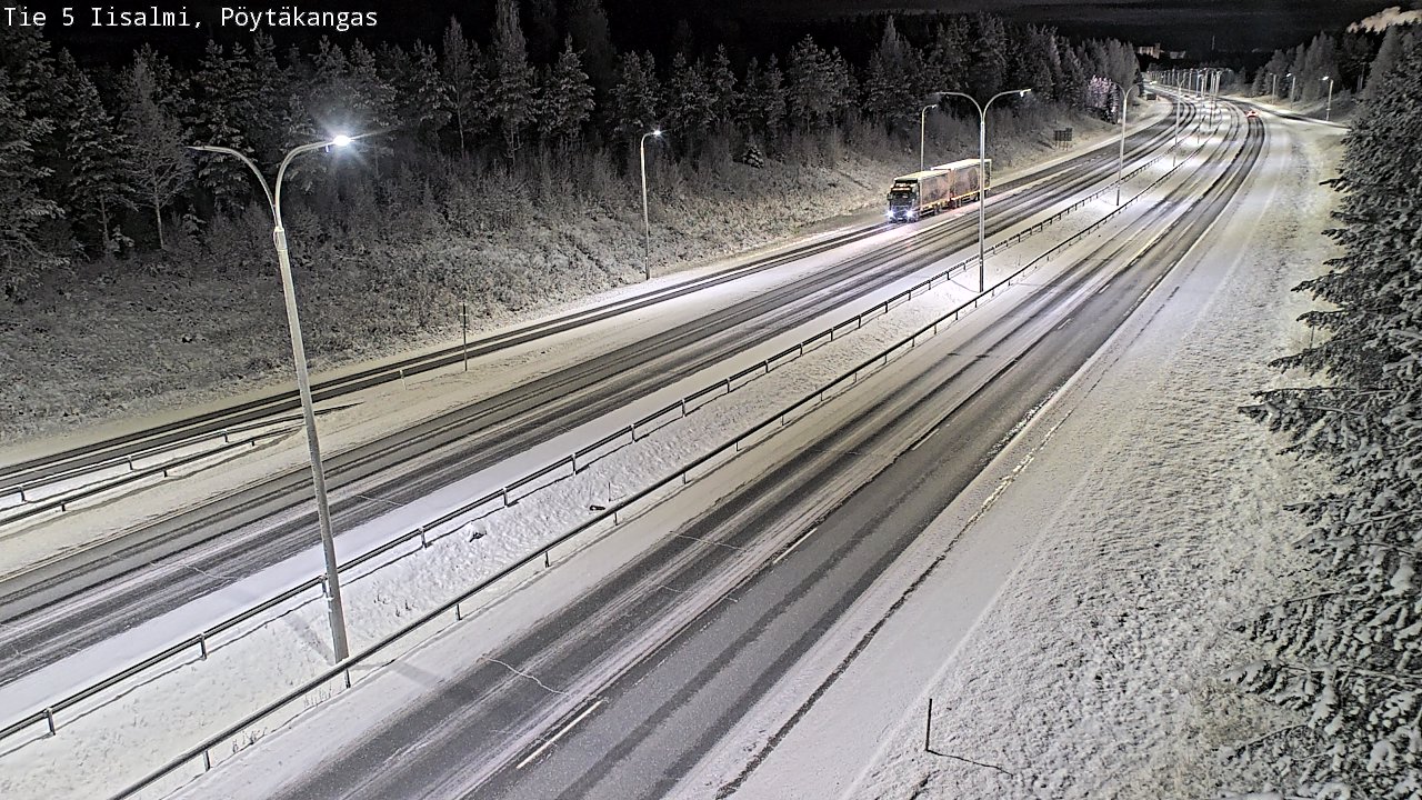 Kelikamerat Kuva Tie 5 Iisalmi, Pöytäkangas, Iisalmi, Pohjois-Savo