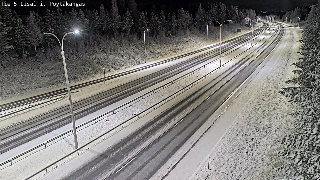 Kelikamerat Kuva Tie 5 Iisalmi, Pöytäkangas, Iisalmi, Pohjois-Savo