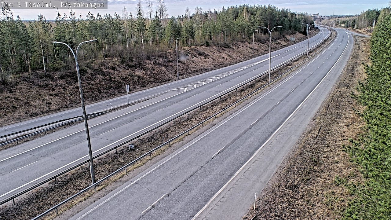 Kelikamerat Kuva Tie 5 Iisalmi, Pöytäkangas, Iisalmi, Pohjois-Savo