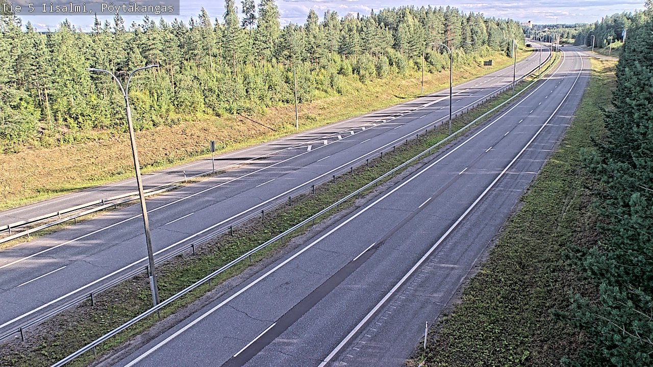 Kelikamerat Kuva Tie 5 Iisalmi, Pöytäkangas, Iisalmi, Pohjois-Savo
