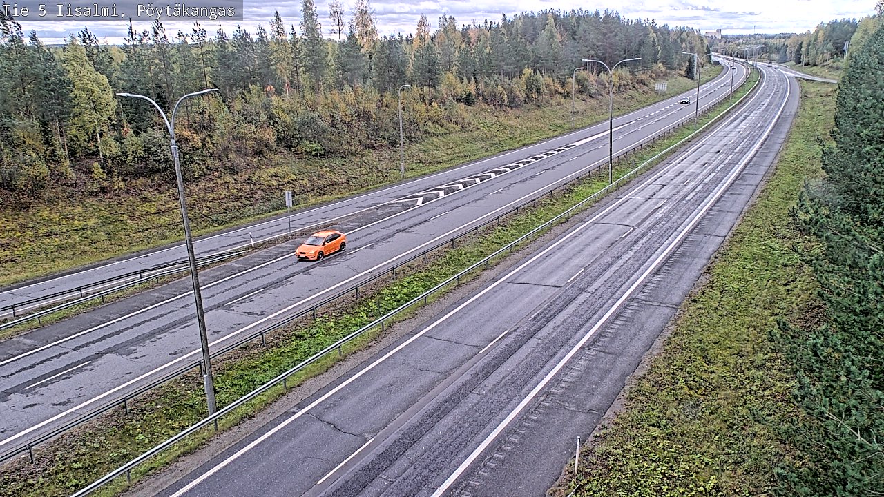 Kelikamerat Kuva Tie 5 Iisalmi, Pöytäkangas, Iisalmi, Pohjois-Savo