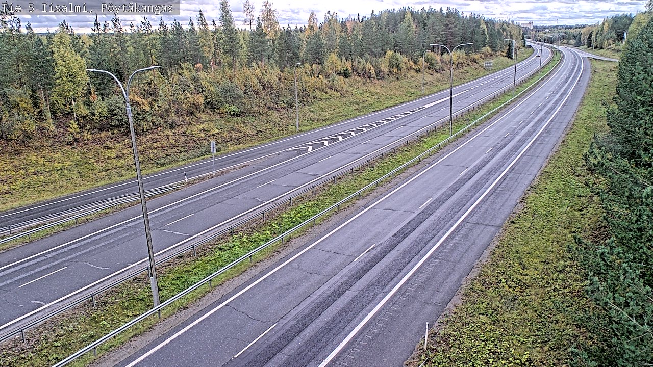 Kelikamerat Kuva Tie 5 Iisalmi, Pöytäkangas, Iisalmi, Pohjois-Savo