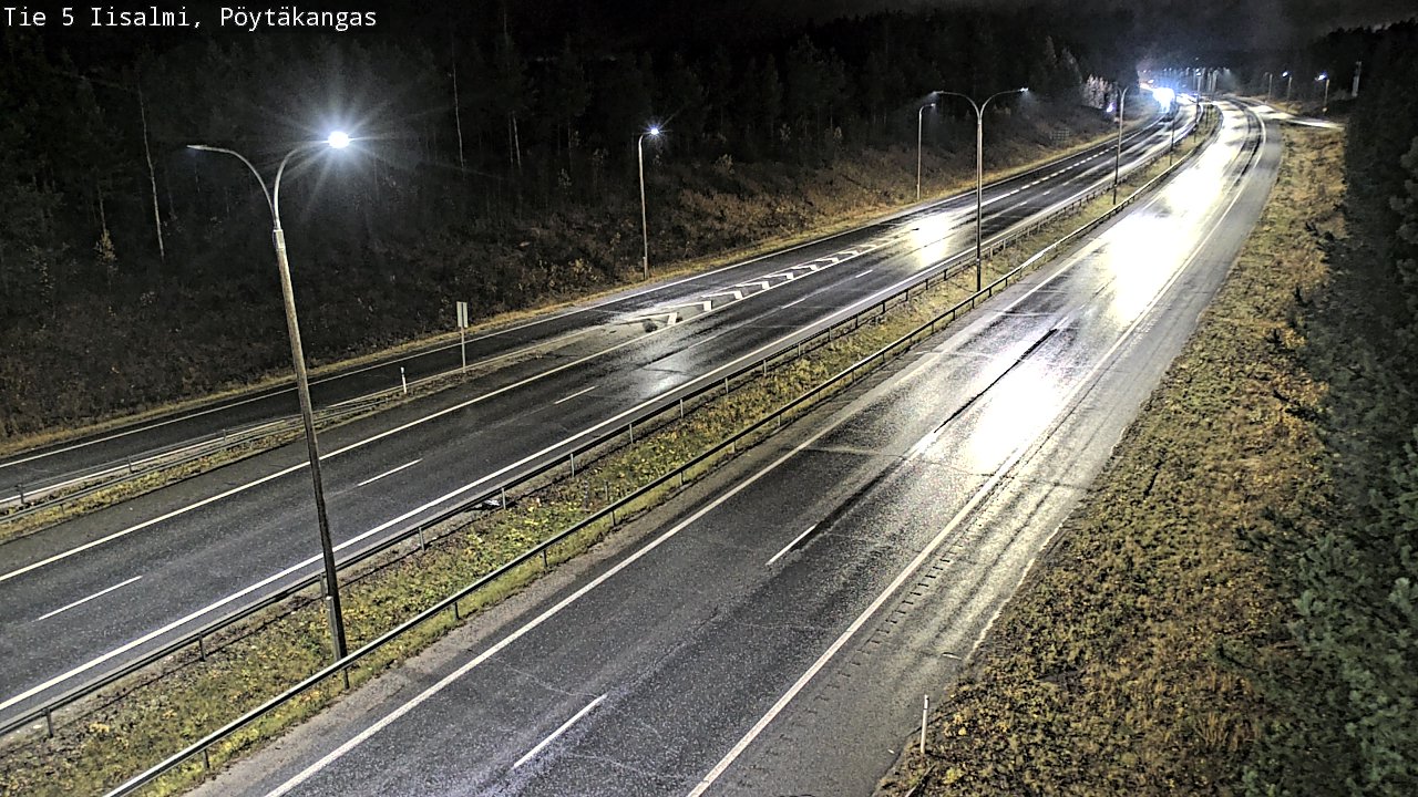 Weather Camera Image Väg 5 Idensalmi, Pöytäkangas, Iisalmi, Pohjois-Savo