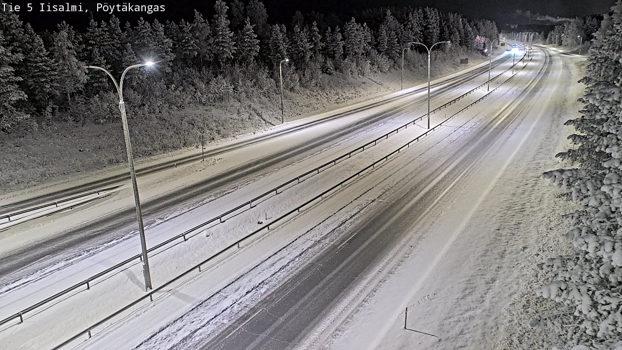 Kelikamerat Kuva Tie 5 Iisalmi, Pöytäkangas, Iisalmi, Pohjois-Savo