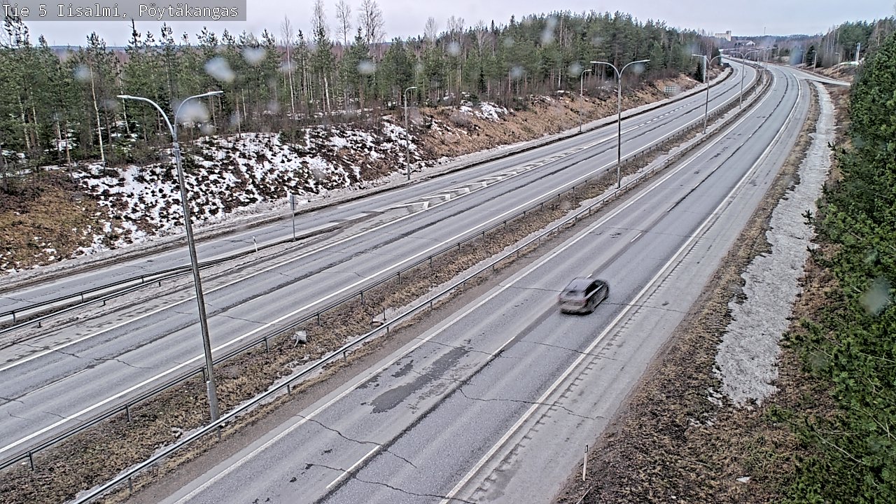 Kelikamerat Kuva Tie 5 Iisalmi, Pöytäkangas, Iisalmi, Pohjois-Savo