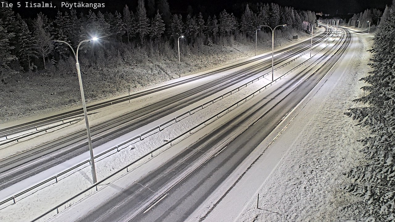 Kelikamerat Kuva Tie 5 Iisalmi, Pöytäkangas, Iisalmi, Pohjois-Savo