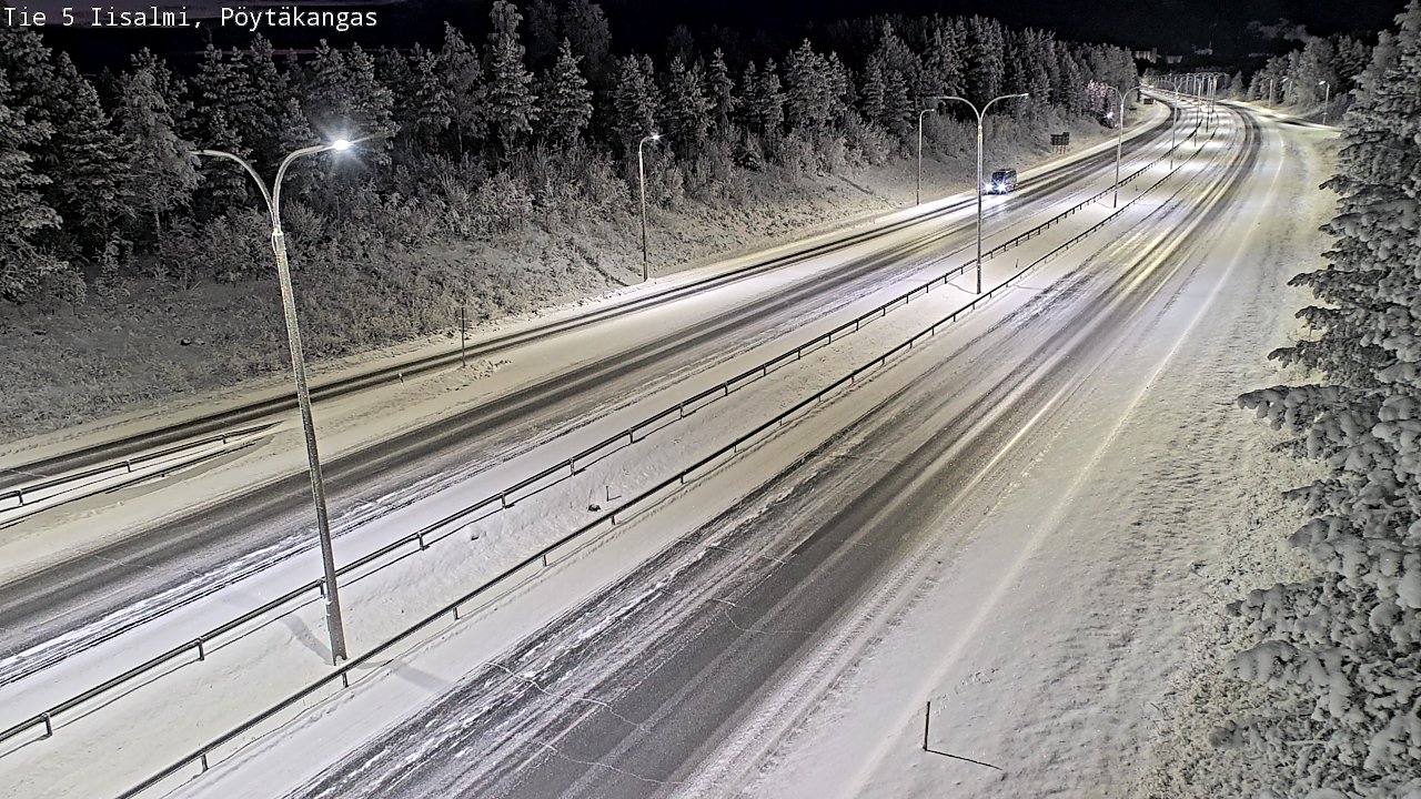 Kelikamerat Kuva Tie 5 Iisalmi, Pöytäkangas, Iisalmi, Pohjois-Savo