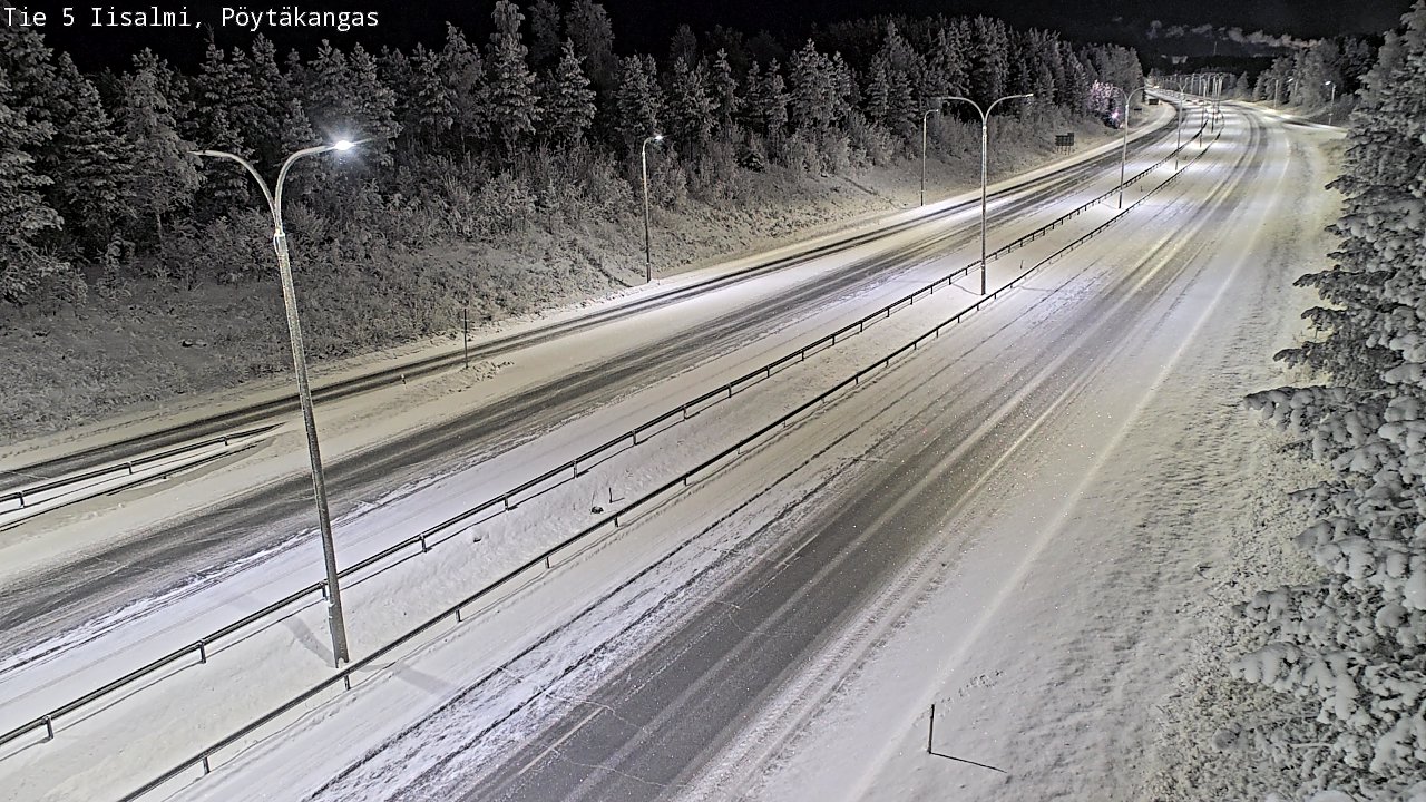 Kelikamerat Kuva Tie 5 Iisalmi, Pöytäkangas, Iisalmi, Pohjois-Savo