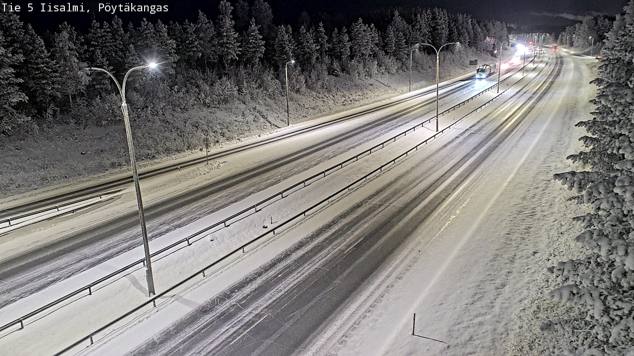 Kelikamerat Kuva Tie 5 Iisalmi, Pöytäkangas, Iisalmi, Pohjois-Savo