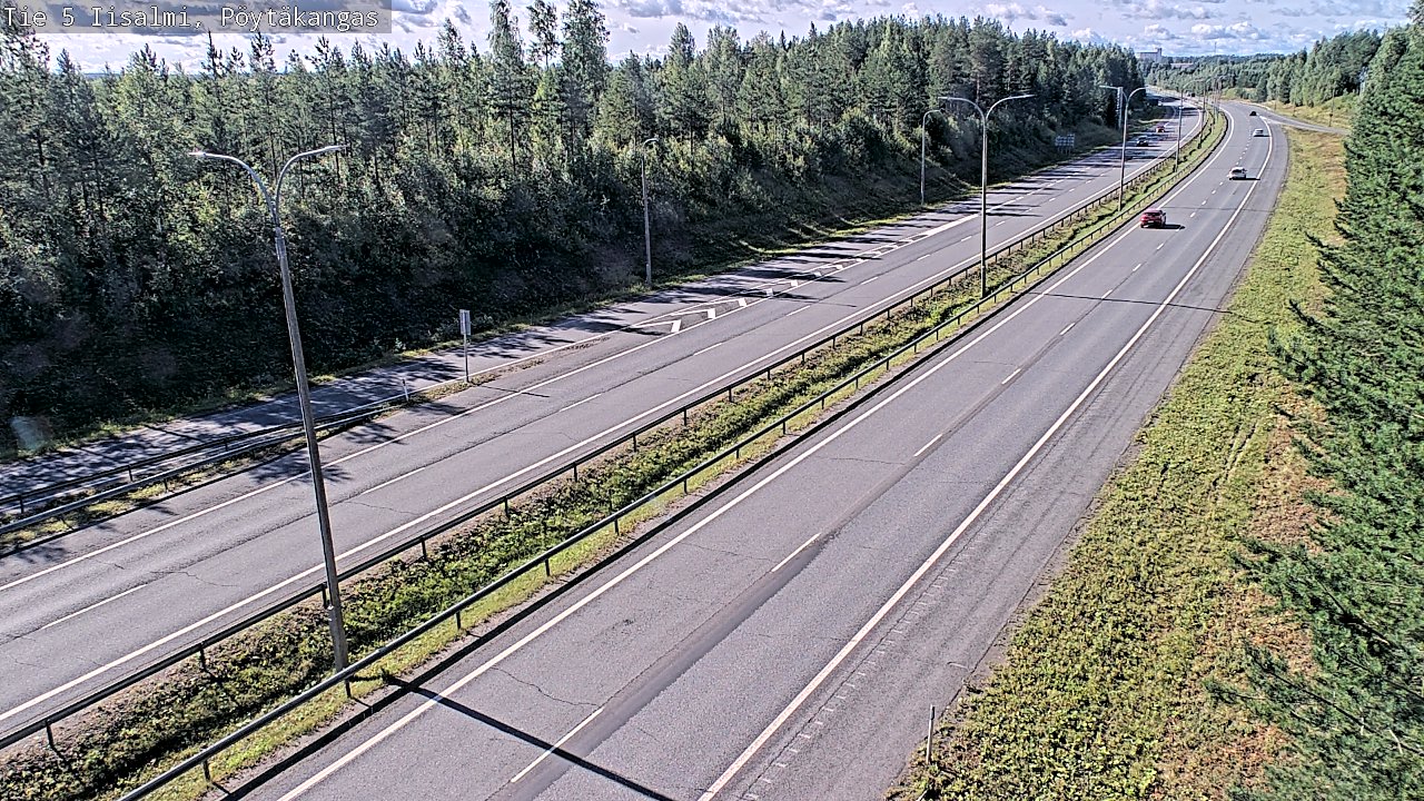 Kelikamerat Kuva Tie 5 Iisalmi, Pöytäkangas, Iisalmi, Pohjois-Savo